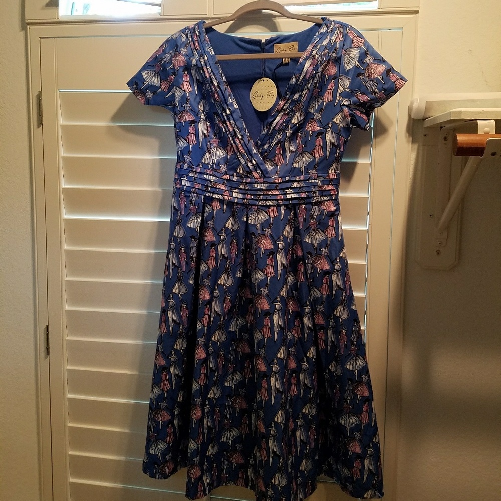 Lindy Bop vintage style dress, NWT
